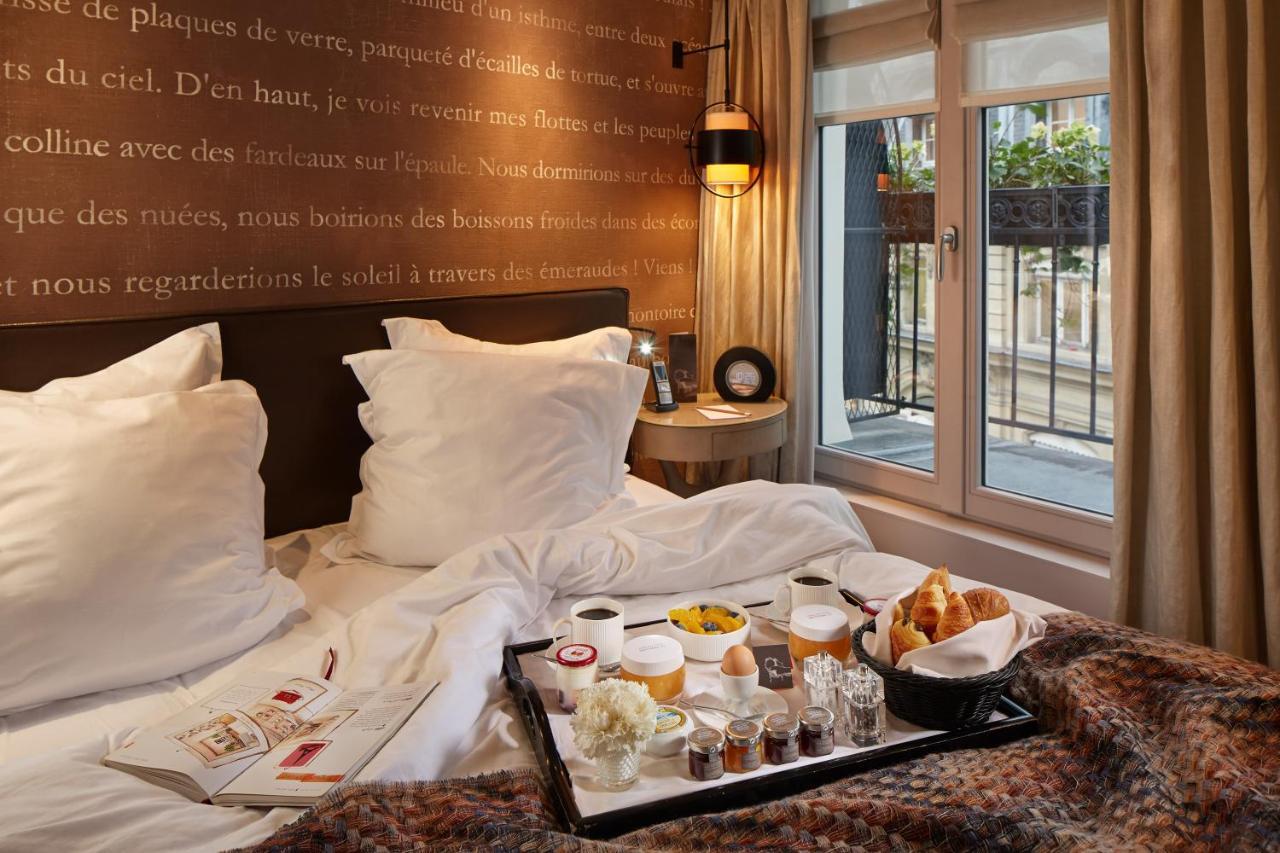 Le Pavillon Des Lettres Hotel Paris Bagian luar foto